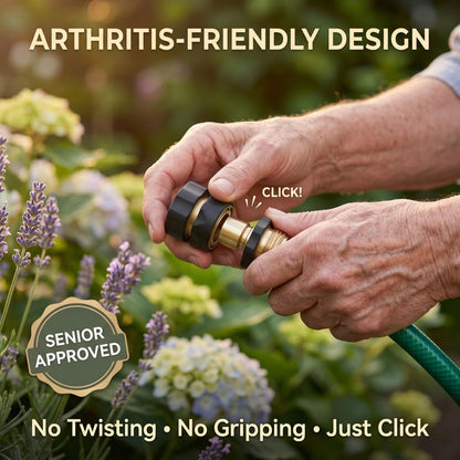 🔥Last Day 50% OFF ✨Quick Connect Pro Garden Hose Connector