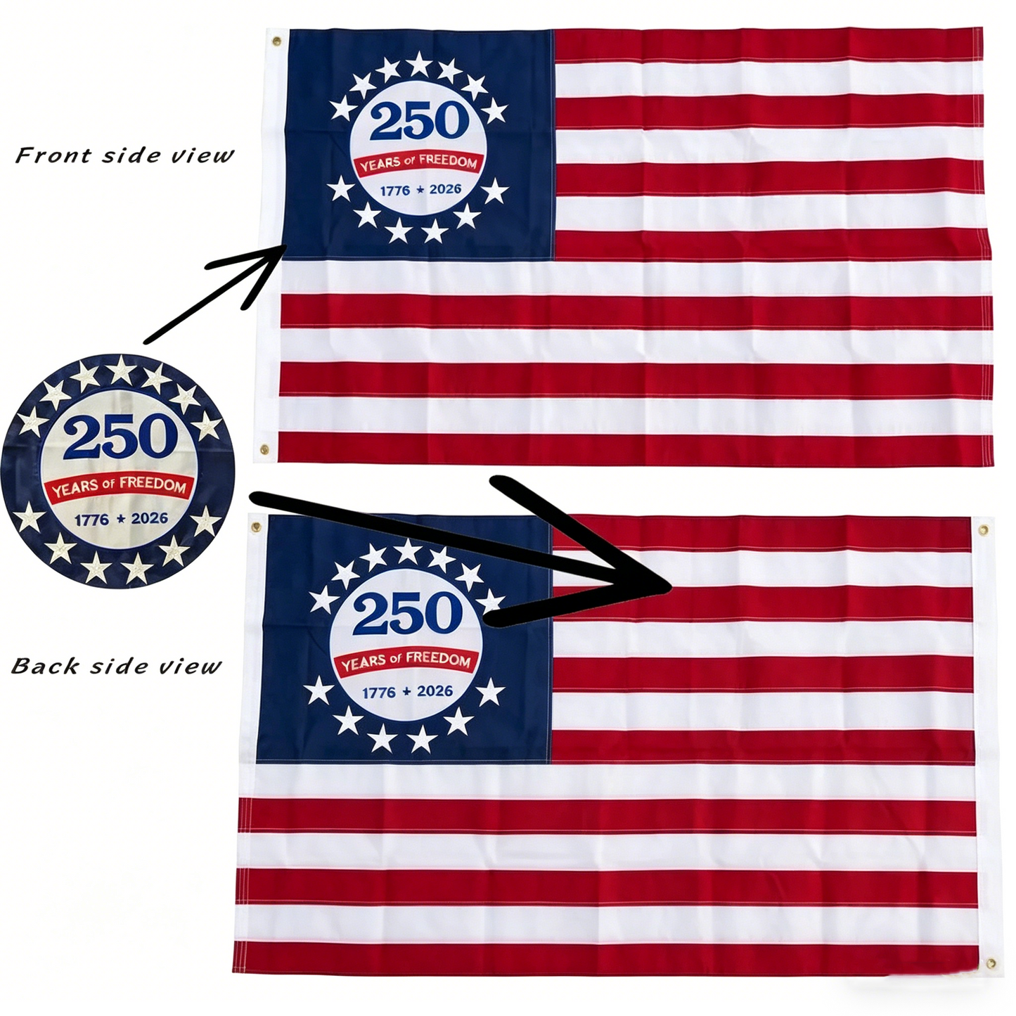 🔥Last Day 50% OFF ✨Limited Edition USA Flag (1776–2026)