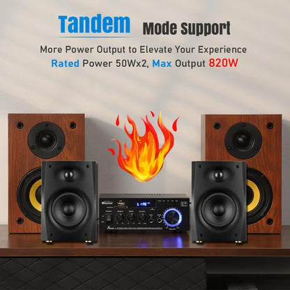 🎧✨Amplifier Home Audio Stereo Receivers