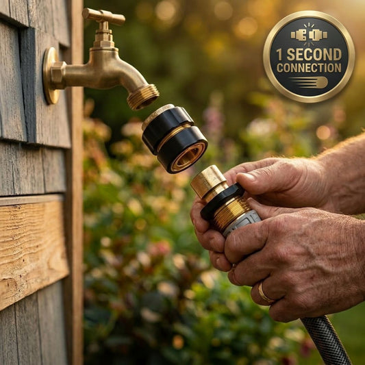 🔥Last Day 50% OFF ✨Quick Connect Pro Garden Hose Connector