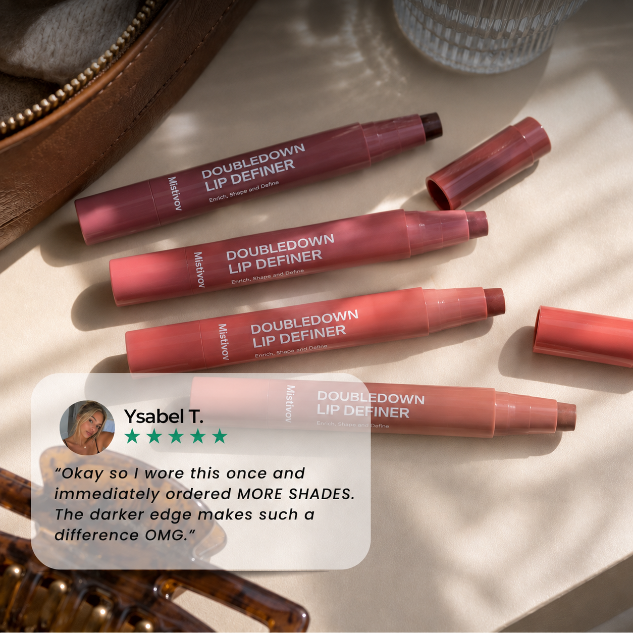 Doubledown Lip Definer - 2-in-1 Lip Liner & Balm
