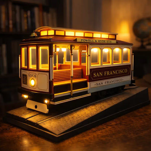 🔥Last Day 49% OFF - 🚋 San Francisco Cable Car Lamp