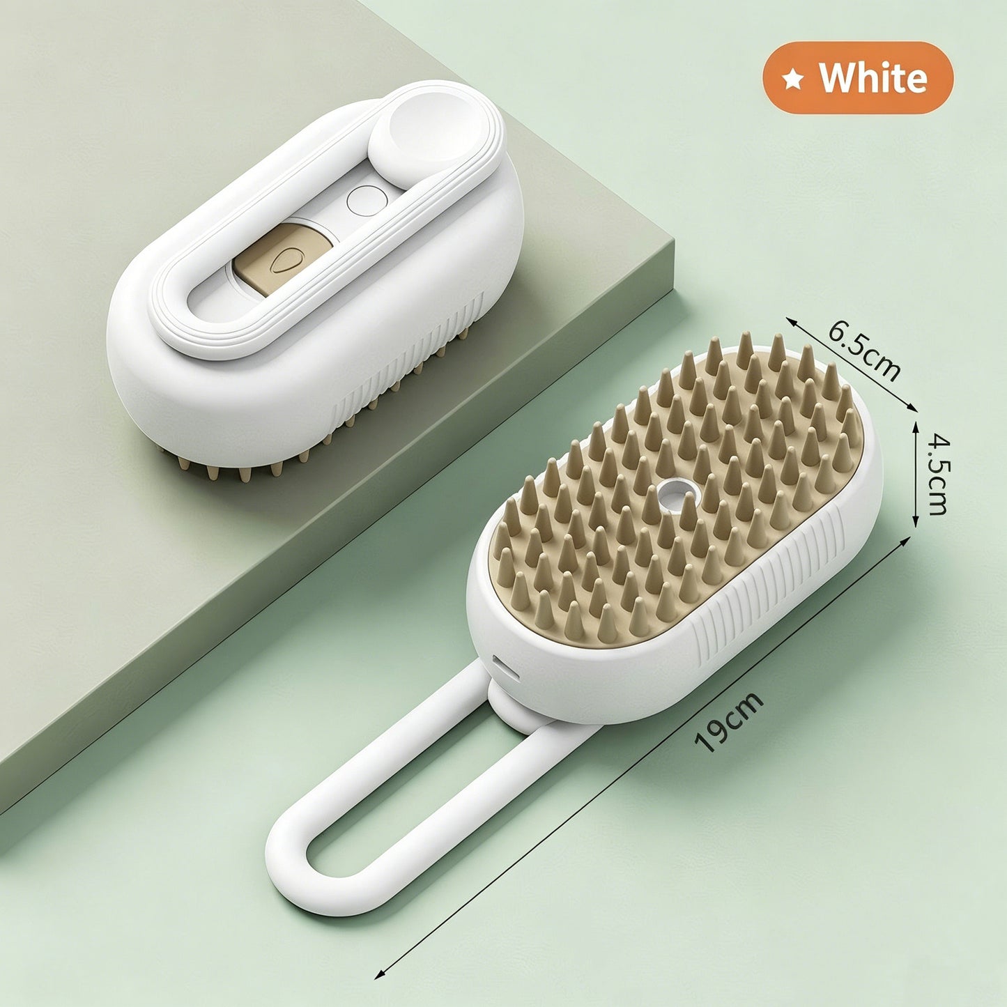 🏆Over 65,000 SOLD!🔥Steamy Pet Brush-a quick and easy pet hair removal comb🐾