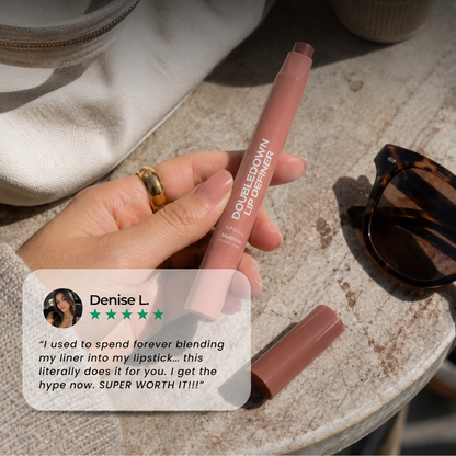 Doubledown Lip Definer - 2-in-1 Lip Liner & Balm