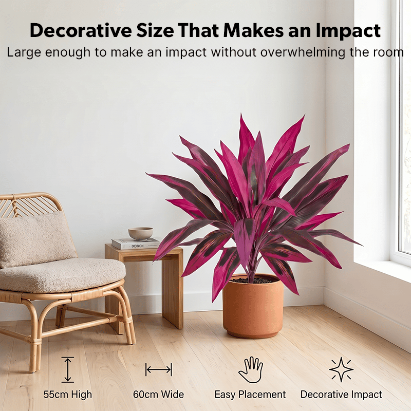 🎁 Mother’s Day 60% OFF - Artificial Boston Fern & Dragon's Blood Tree Plants