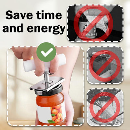 ✨ Anti-Slip Grip Jar Opener – 🍯 Effortless Jar Opening