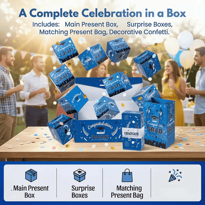 🏆75K+ SOLD! 🎓2026 Graduation Surprise Pop-Up Gift Box