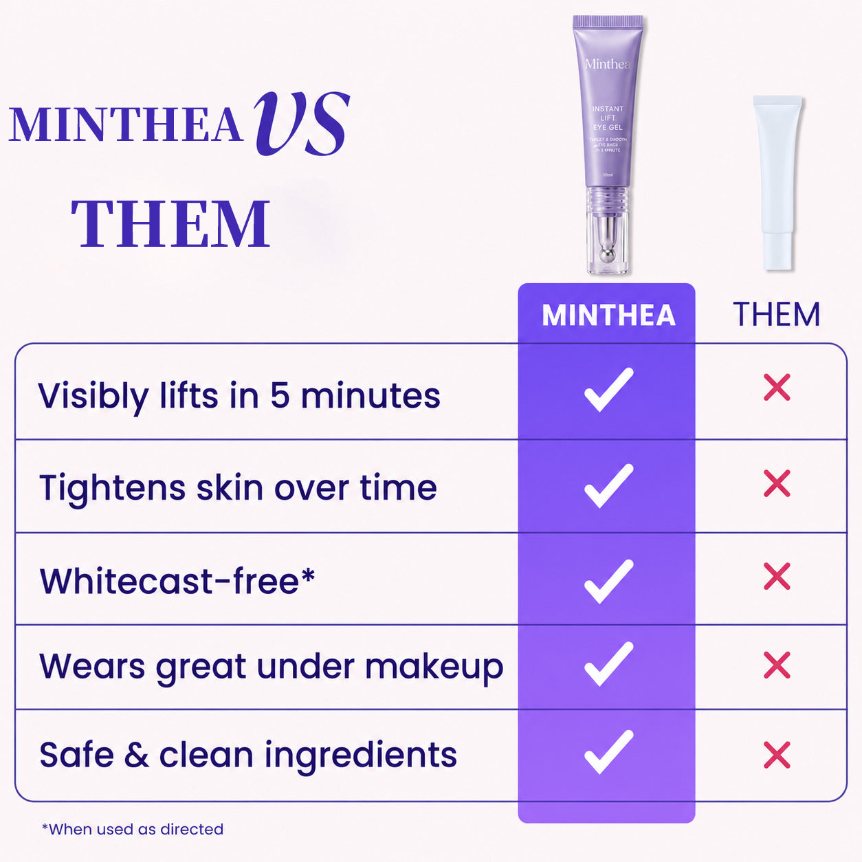 Eye Bag Instant Eraser, Tightens, Firms, & Blurs Wrinkles