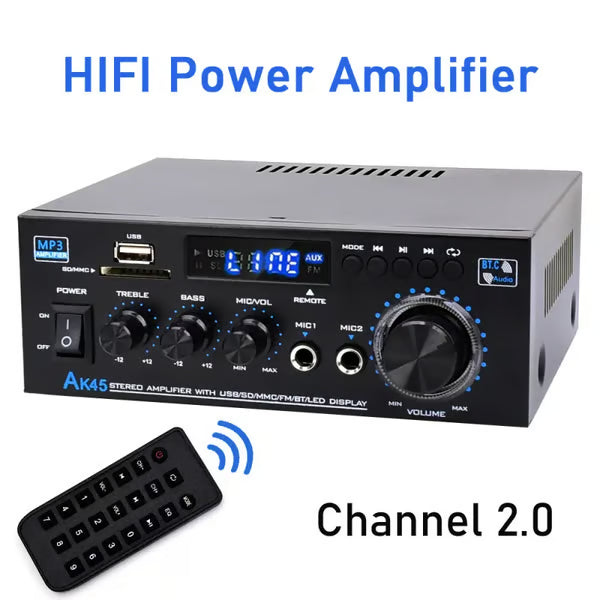 🎧✨Amplifier Home Audio Stereo Receivers