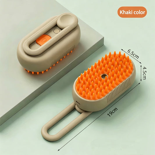 🏆Over 65,000 SOLD!🔥Steamy Pet Brush-a quick and easy pet hair removal comb🐾