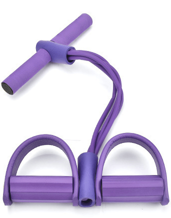 🔥21 Fitness Resistance Bands-4 Tube Pedal Ankle Puller