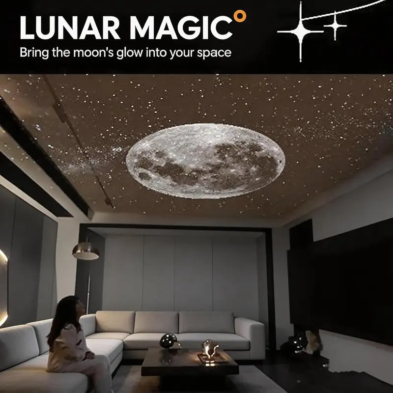 2-in-1 Galaxy Projector Night Light