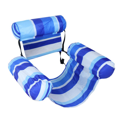 💺 50% OFF NOW! 🌴 Inflatable Floating Chair – Tropical Leaf & Ultra-Light 🌊