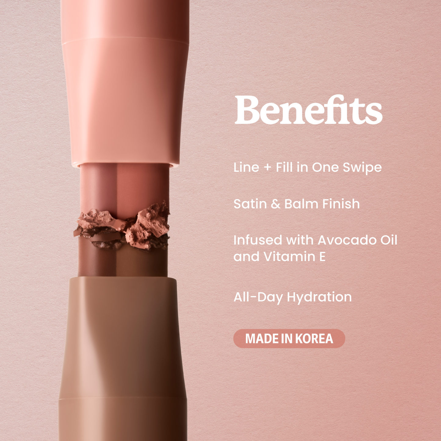 Doubledown Lip Definer - 2-in-1 Lip Liner & Balm