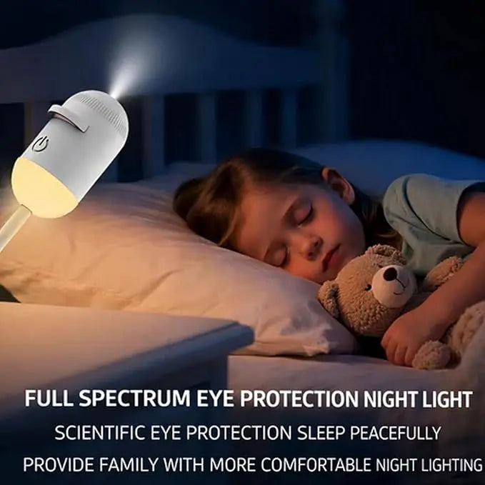 2-in-1 Galaxy Projector Night Light