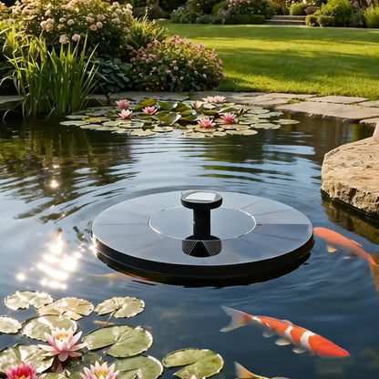 Solar-powered Bath Fountain with 6 Nozzle