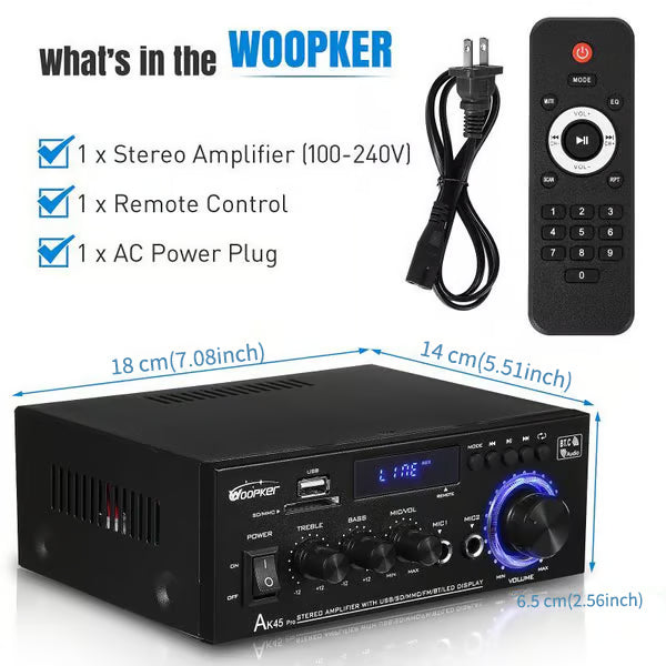 🎧✨Amplifier Home Audio Stereo Receivers