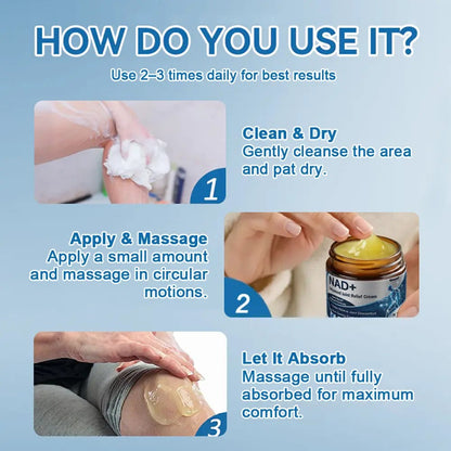 NAD+ Advanced Anti-Aging Joint Relief Cream