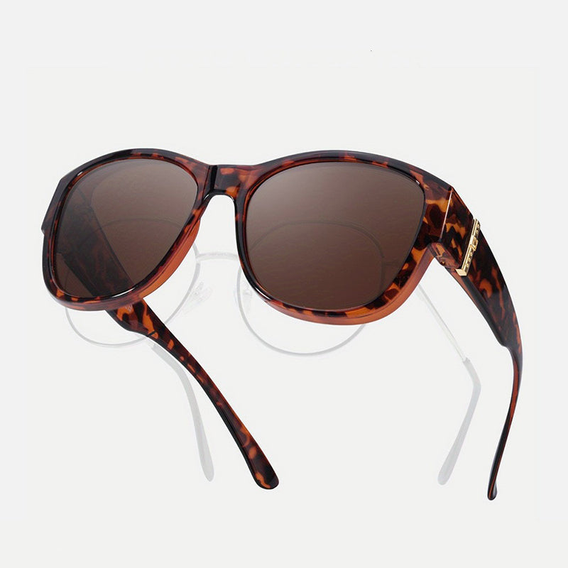 Tortoiseshell Frame-Tea Lens
